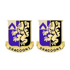 48th Infantry Regiment Unit Crest (Dragoons)